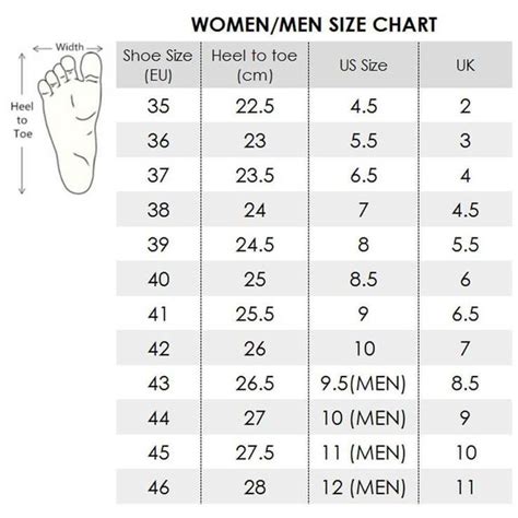 pandabuy size chart